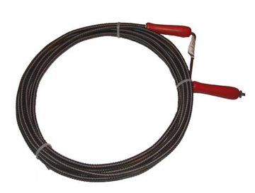 Spiral spring sewer wod-kan. snake fi10 10mm 20m lengths, фото