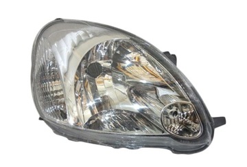Headlight yaris 03-06 right electric з motor h4 type ichikoh, фото