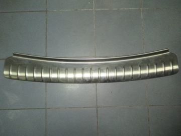 Porsche cayenne overlay rear bumper chrome 7l5807787, фото