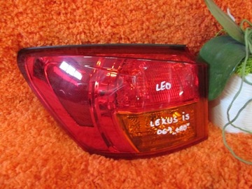 2005 - 2010 год lexus is 2 фонарь задний левый задняя левая led подсветка 220, фото