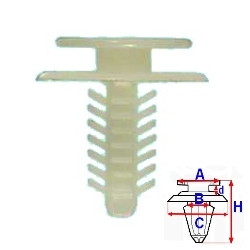 Clip internal maps alfa romeo fiat lancia, фото