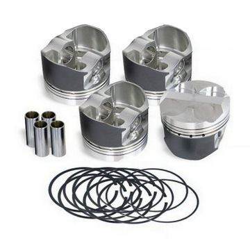 Wossner forged set pistons nissan gt-r rb35 3. 8l 24v vr38dett, фото