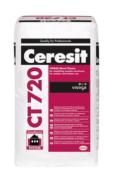 Ceresit visage ct 720 plaster decorative tree 25kg, фото