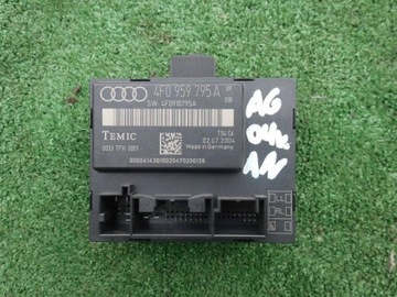 Block control unit door 4f0959795a audi a6 c6 left, фото