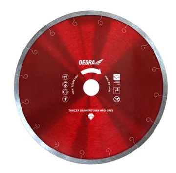 Dedra h1061 disk diamond hrd gray 115/ 22, 2 mm, фото