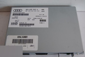 Vw audi контроллер цифровой магнитолы 8e0035593h, фото