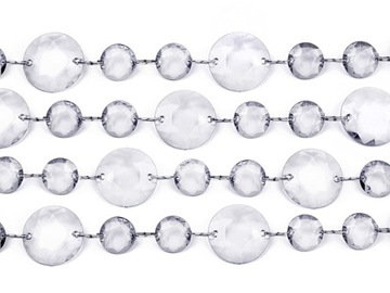 Garland crystalline transparent, rich internal, фото