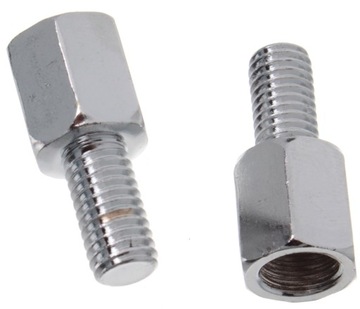 Screw reduction threaded mirrors left m10 right m10, фото