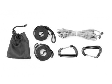2 x suspension for a hammock lesovik smuk black, фото