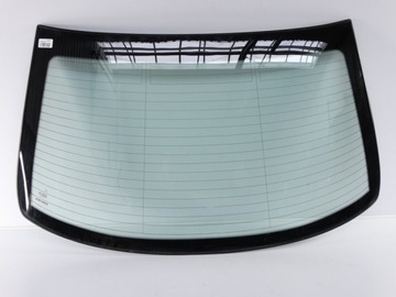 Mercedes w203 sedan glass ass back green, фото