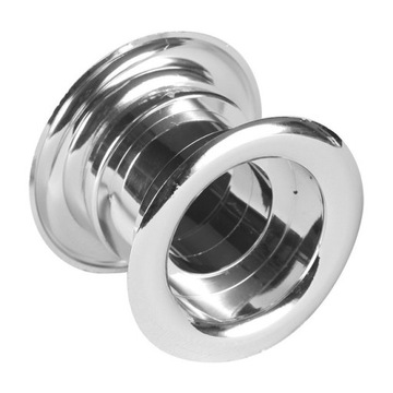 Bushing, lattice ventilation for doors chrome, фото