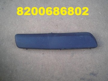 Renault clio 3 overlay bumper left rear, фото