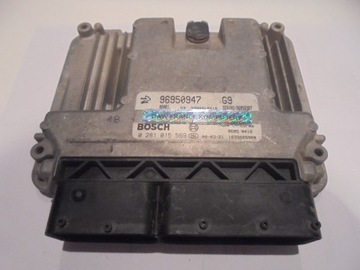 Компьютер opel antara 2.0 cdti 96950947 0281015569, фото