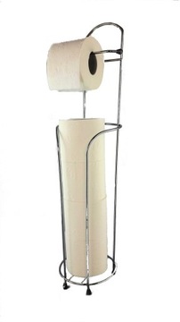 Rack paper holder toilet paper, chrome, фото