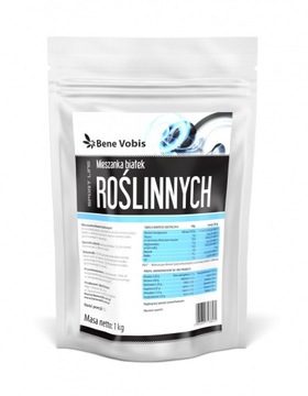 Air conditioner protein blend bene vobis powder 1000 g flavor natural, фото