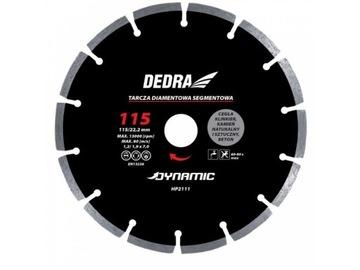 Dedra disk sectional dynamic 115mm, фото