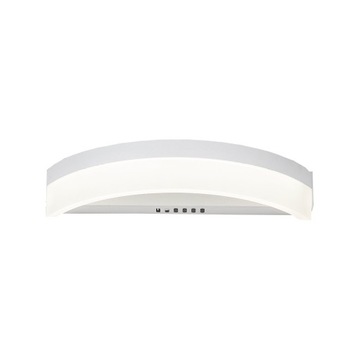Wall lamp milagro colorless, white built-in led source 8 в, фото