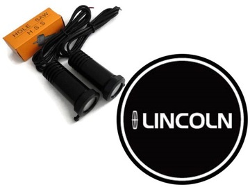 Welcoming light logo lincoln 2x7w all, фото
