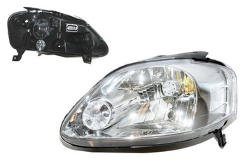 Vw fox 2007 -, headlight lantern h4 left new, фото