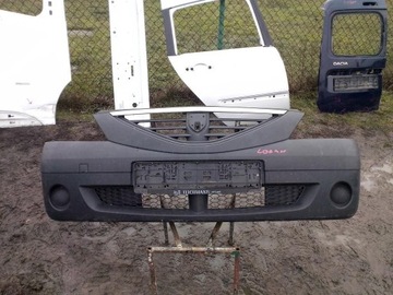 Front bumper front dacia logan sedan complete, фото