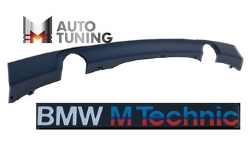 Диффузор задний bmw f30 m paket - pakiet twin одиночная, фото