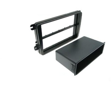Рамка адаптер монтажа магнитолы 1din vw amarok (2h) новый beetle caddy (2k) другое, фото