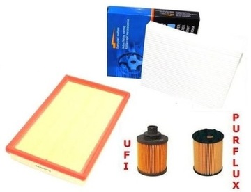 Filters x3 filter set opel meriva a 1.3 cdti, фото