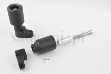 Honda cbr600 rr pc40 set crash notebook krasz bracket, фото