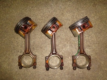 Vectra c signum saab 9-3 2.0 t piston connecting rod, фото