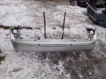 Rear bumper renault espace 4 on parking sensor, фото