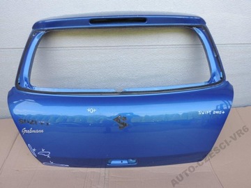 Suzuki swift 4 2005 2006 2007 08- back lid ass, фото