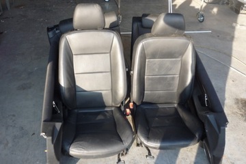 Обшивка шкіра mercedes a class a-class 169 3-дверний, фото