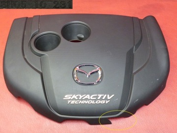 Mazda original sh05-10-231 cover motor, фото