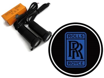 Приветствующий свет лого rolls royce cree laser, фото