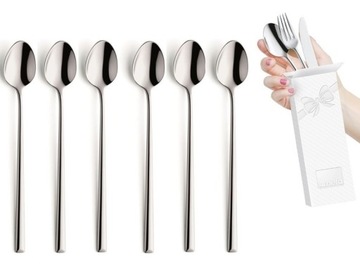 Amefa 6 cutlery set 1170 metropole pieces coffee latte coctaili desserts, фото