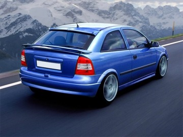 Opel astra g* козырек задний* dj-тюнинг, фото