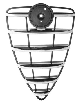 Alfa romeo mito 2008- lattice central chrome new, фото