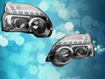 Left front headlight right x - trail t - 31 xenon, фото