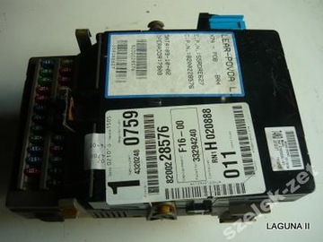 Renault laguna 2 2, 0 ide block comfort unit fuses, фото