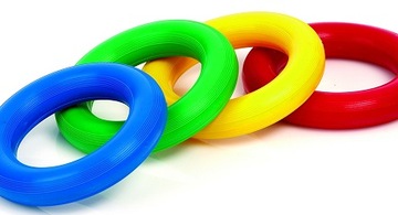 4 pcs ringo rubber (rubber) flexible mild smooth train, фото