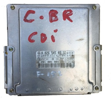 Ecu mercedes w202 2.2cdi a0265450332 0281001881 v, фото