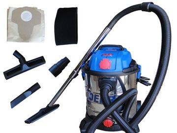 Vacuum cleaner industrial dedra ded6601 1400 в, фото