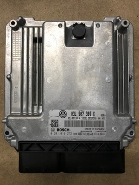 Control unit vw t5 03l907309k 0281016272 factory new, фото