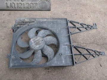 Radiator fan vw golf 4 leon 1 toledo 2, фото