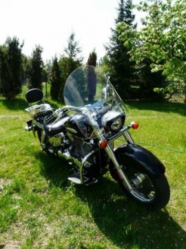 Glass motorcycle suzuki vlr 1800, фото