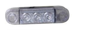 Lantern overall white 3 led backlight 12-24 v x00350, фото