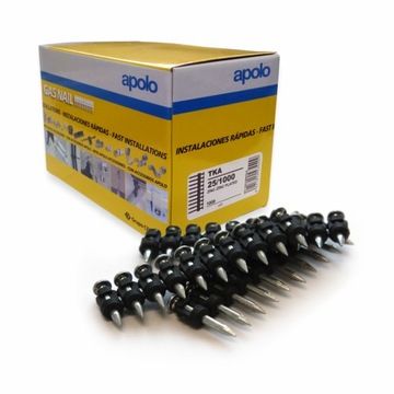 Nails celo tka 25mm to precipitator gas concrete 1000 pcs. + gas, фото