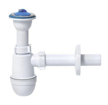 Siphon basin 1 1/ 4" x 32mm metallic strainer, фото
