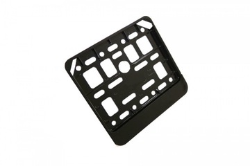 Frame on the license plate license plate motorcycle black, фото