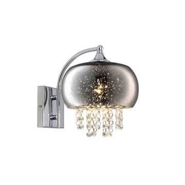 Wall lamp milagro silvery e14 40 в, фото